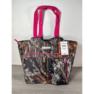 NWT Ariat Women’s Mini Carry All Tote Camo and Pink Hand Bag From Mossy Oak